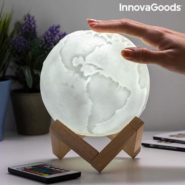 llum led planeta terra
